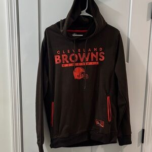 Cleveland Browns Dark Brown Hoodie